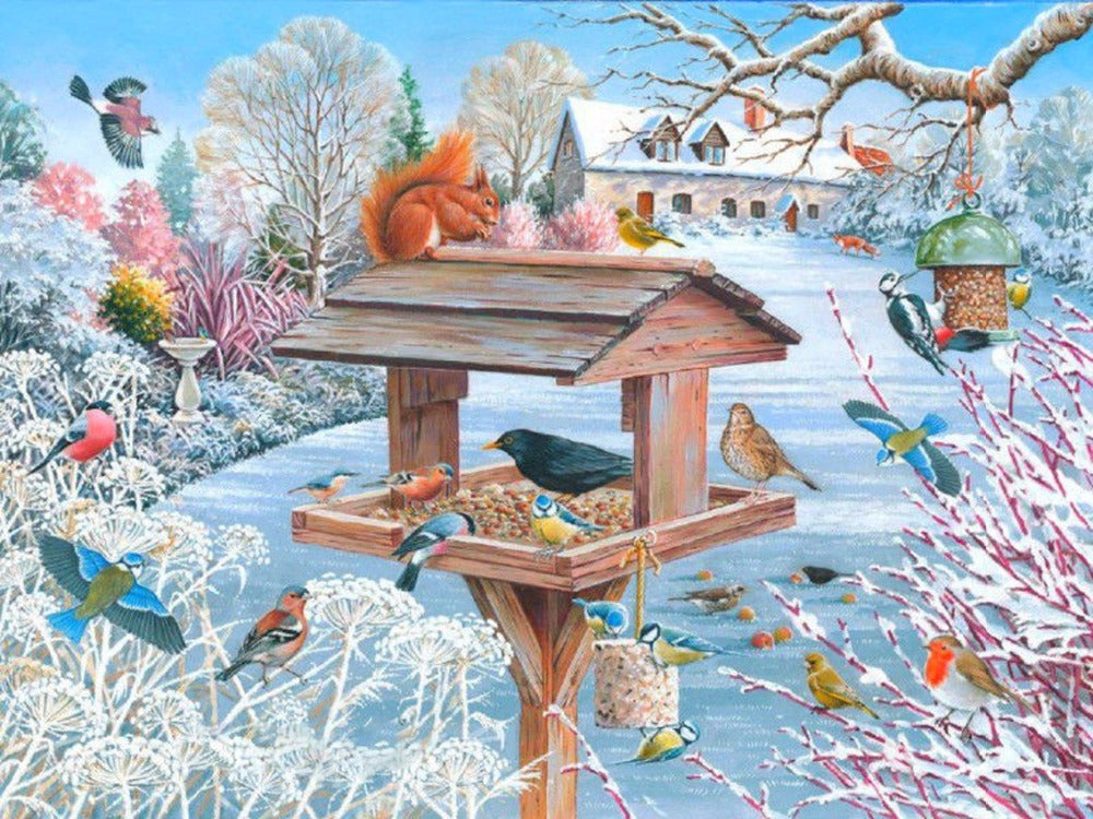 Diy Diamond Painting Winter Animals 3d Diamond Painting Round Rhinestone Diamond Painting