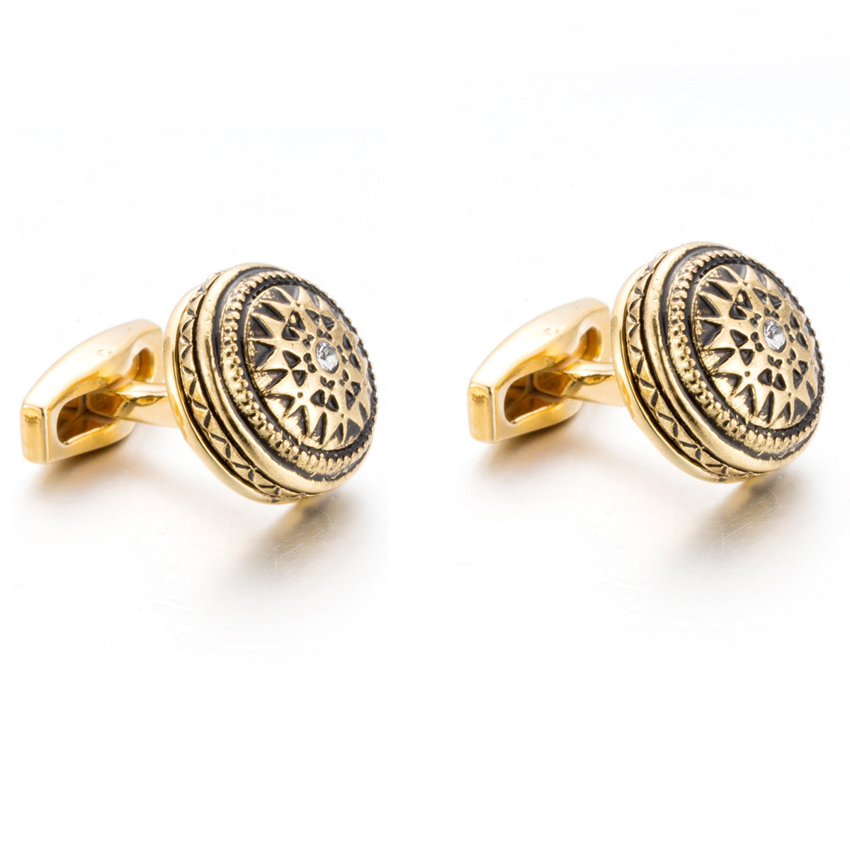 Patterned Cufflinks Diamond