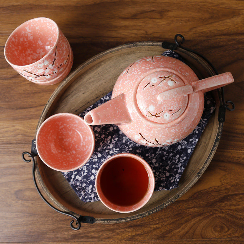 Japanese Ceramic Tea Set Set For Household Use