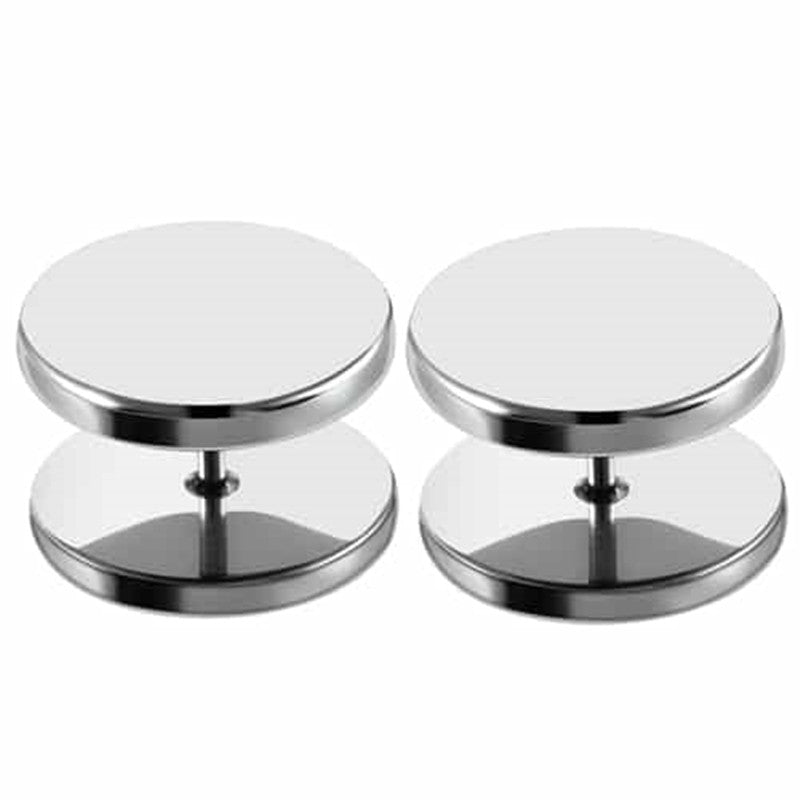 Titanium Steel Barbell Men's Earrings Fashion Dumbbell Earrings