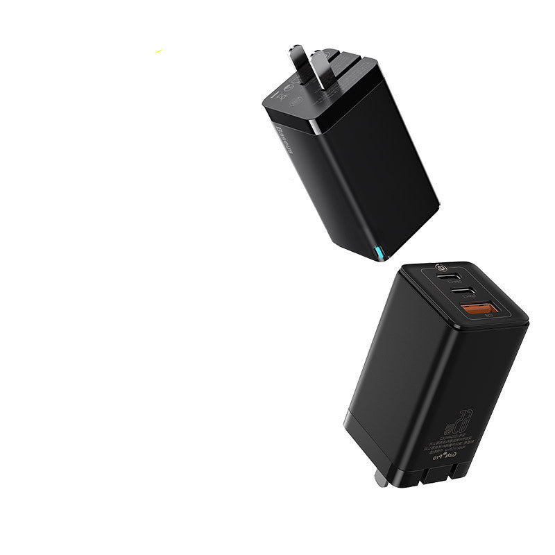 Three-port Portable Mobile Phone Charger With Charging Head