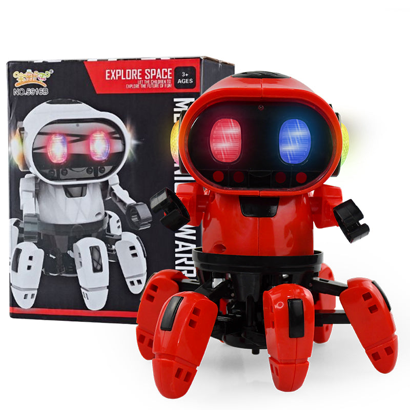 Intelligent hexapod robot electric toy