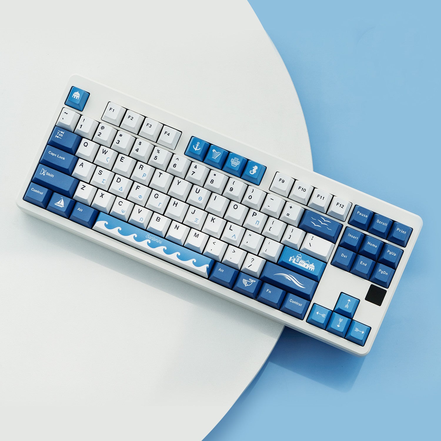 Touches de clavier mécanique à sublimation intégrale sur cinq côtés