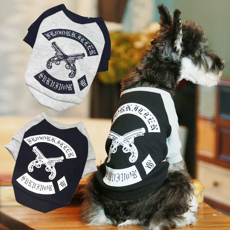 Vêtements pour chien Teddy – T-shirt mode pour animaux de compagnie