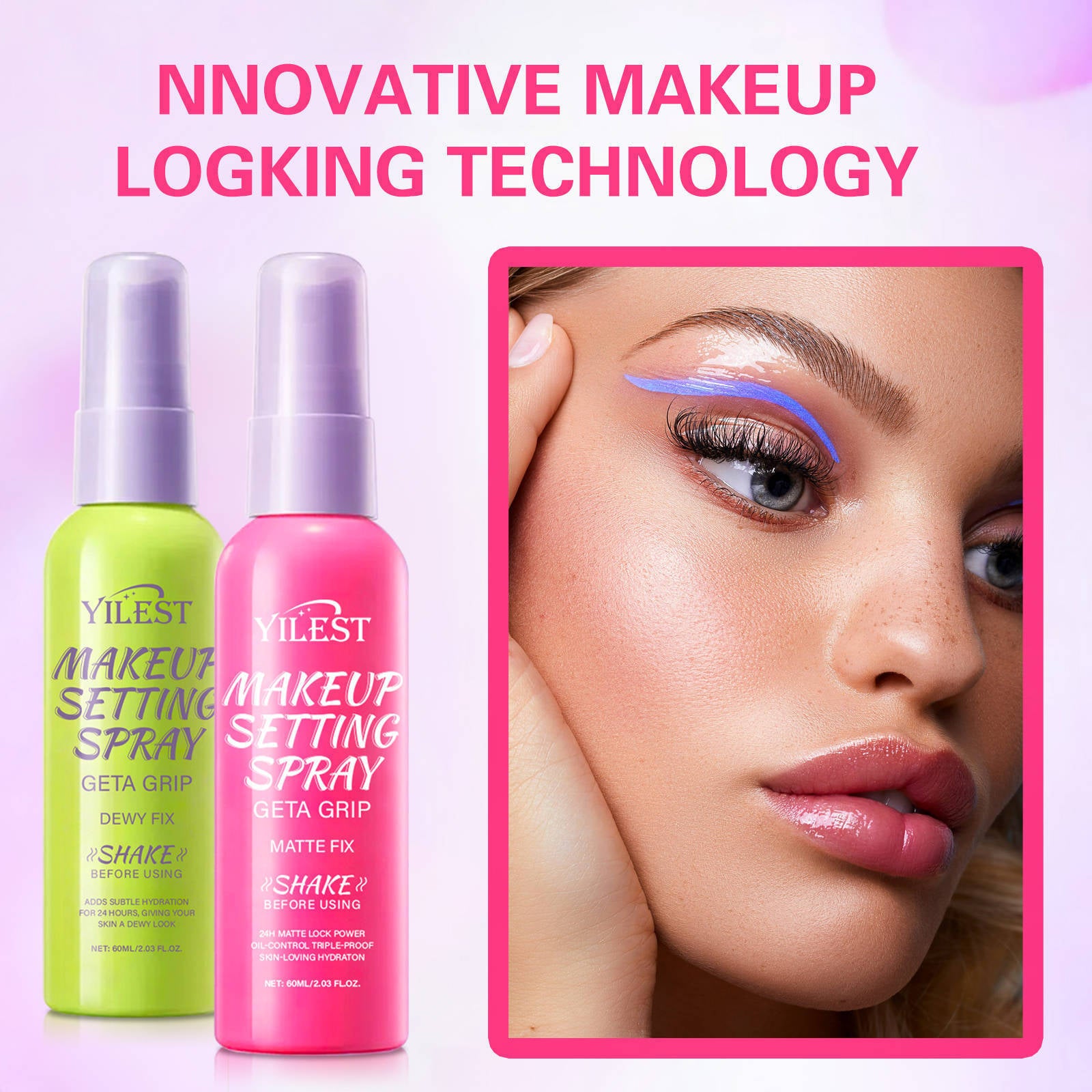 Makeup Mist Spray Moisturizing Shaping Spray Facial Finishing