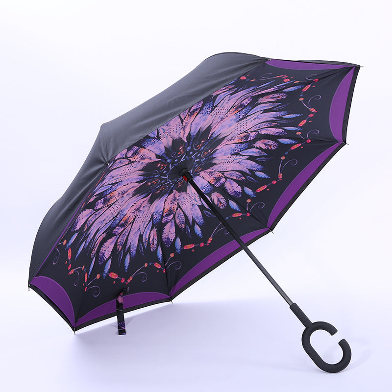 Car reverse umbrella