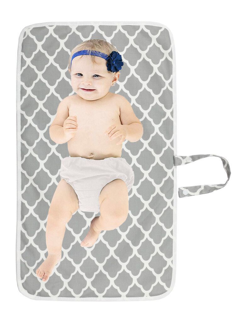 Foldable washable diaper bag