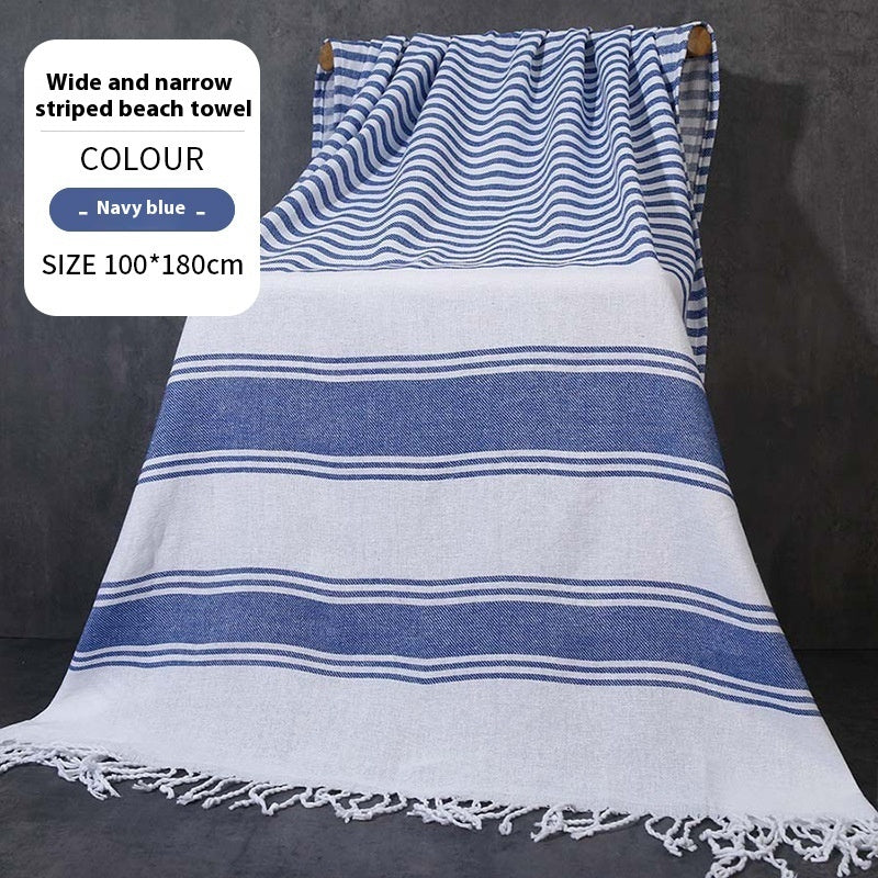 Blype Tassel Plus-sized Thick Absorbent Bath Towel