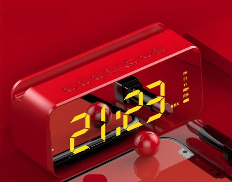 Small alarm clock students use electronic time children