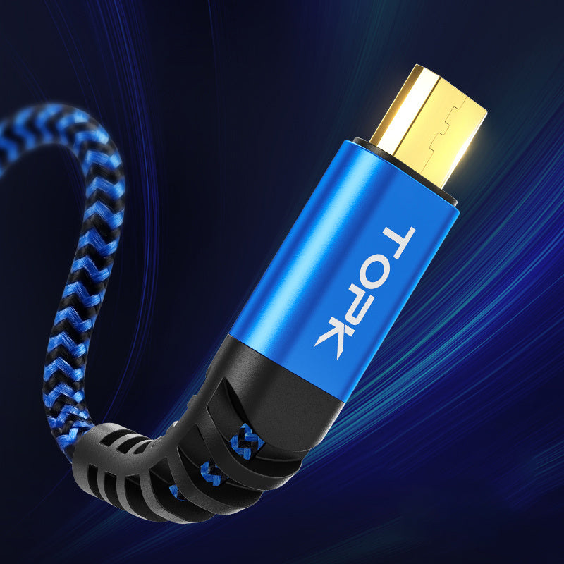 Gold-plated data cable