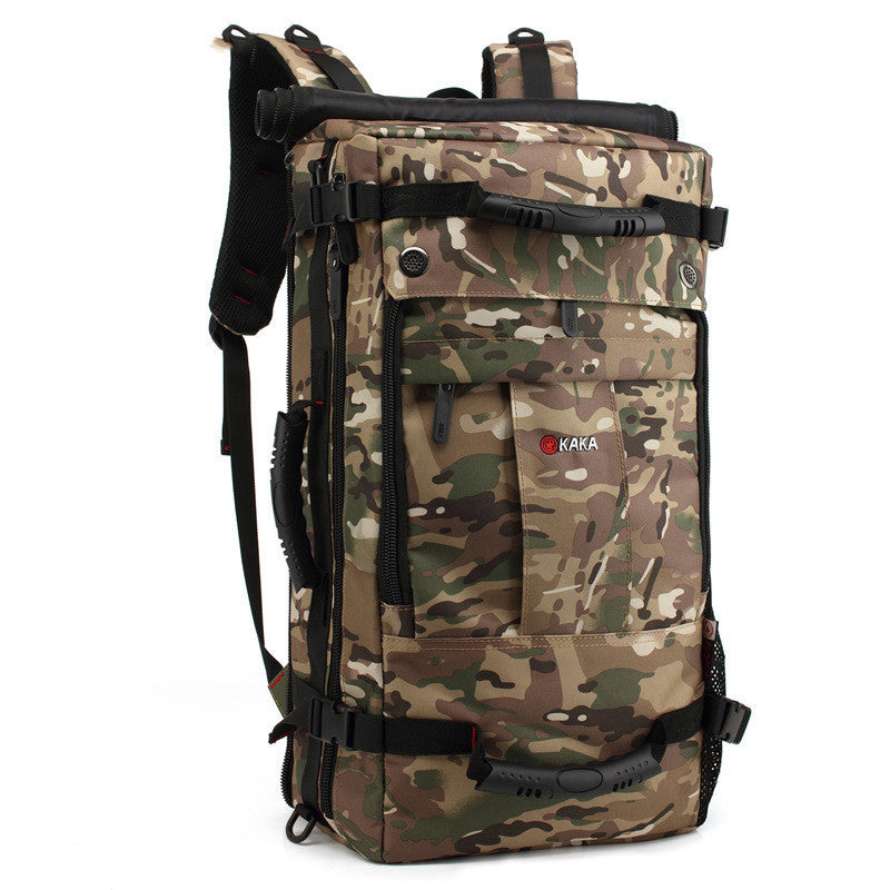 Waterproof large capacity men's travel bag with lock