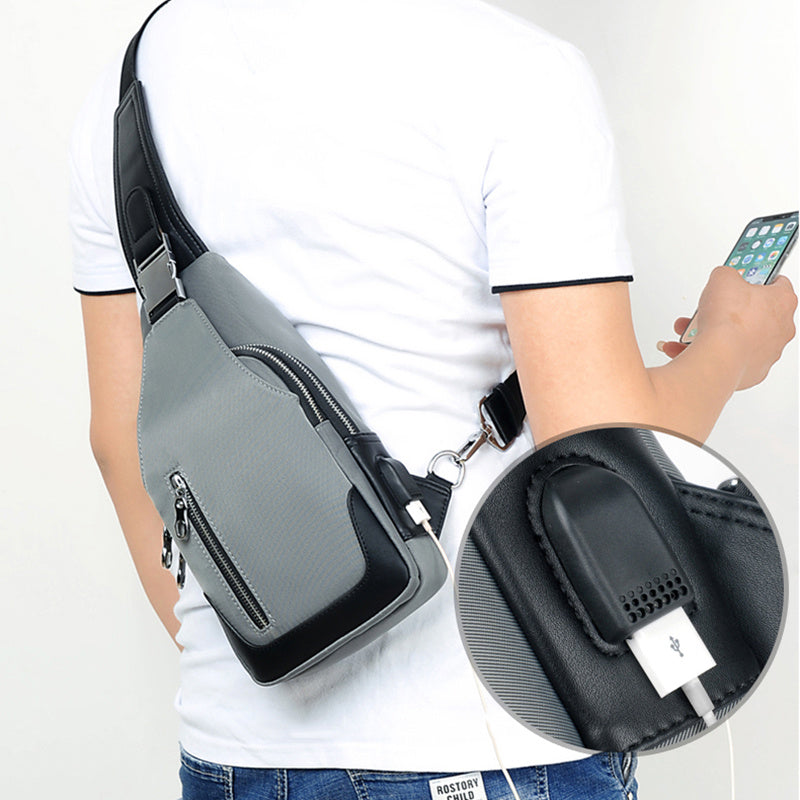 Oxford cloth chest bag