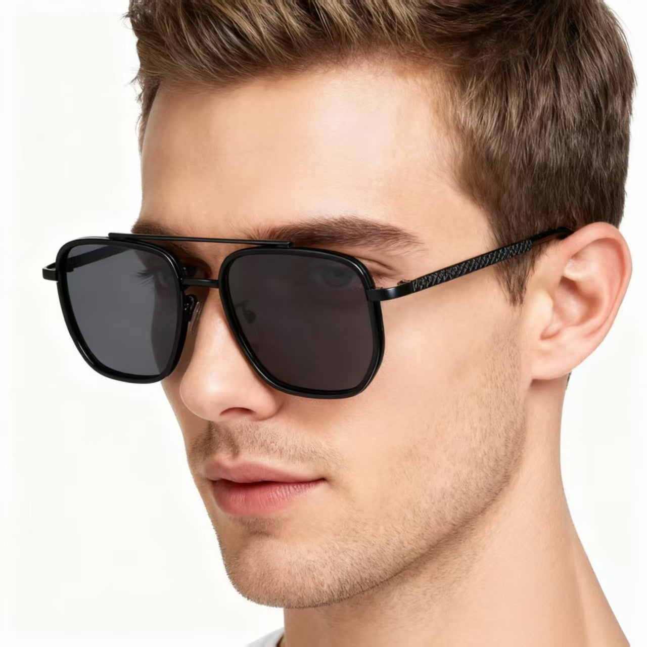 Men's Driving Sunglasses European And American Style Square Frame