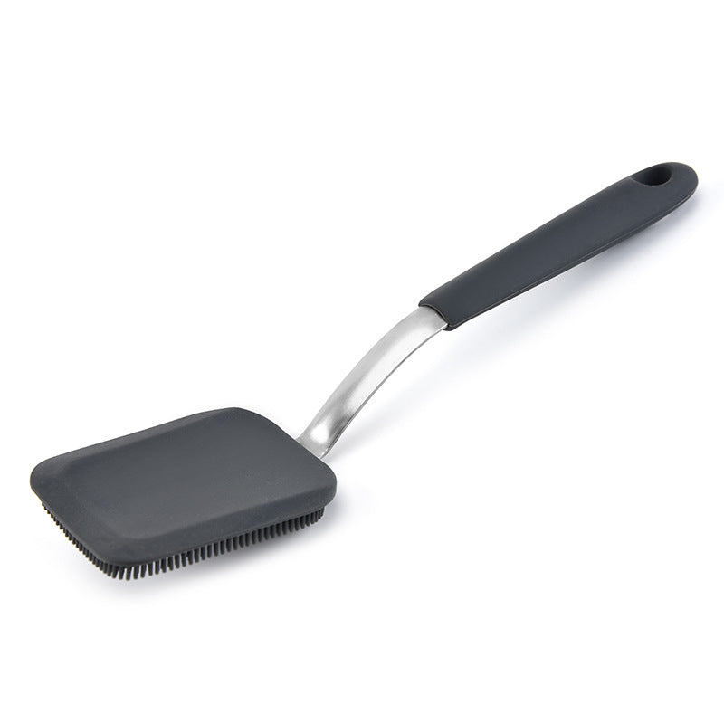 Kitchen Hanging Silicone Cleaning Kitchen Oil Removing Handle Dish Brush