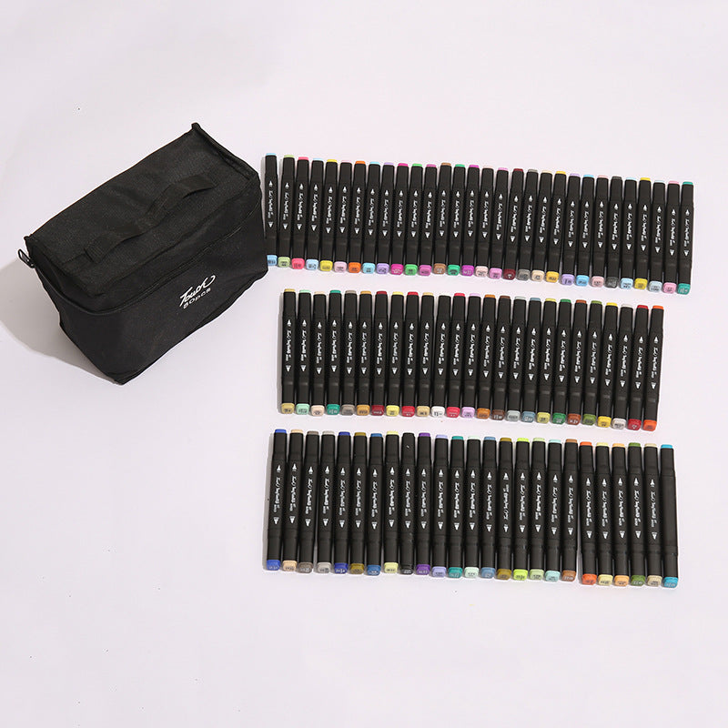 Double-ended Marker Oil-based Watercolor Pen Painting