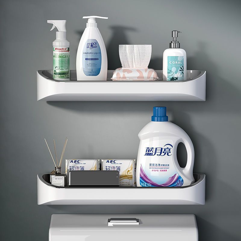 Punch-free Wall-mounted Toilet Rack