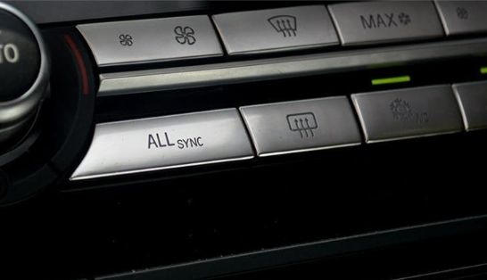 Automotive Interior Air Conditioning Button Panel Air Volume Button