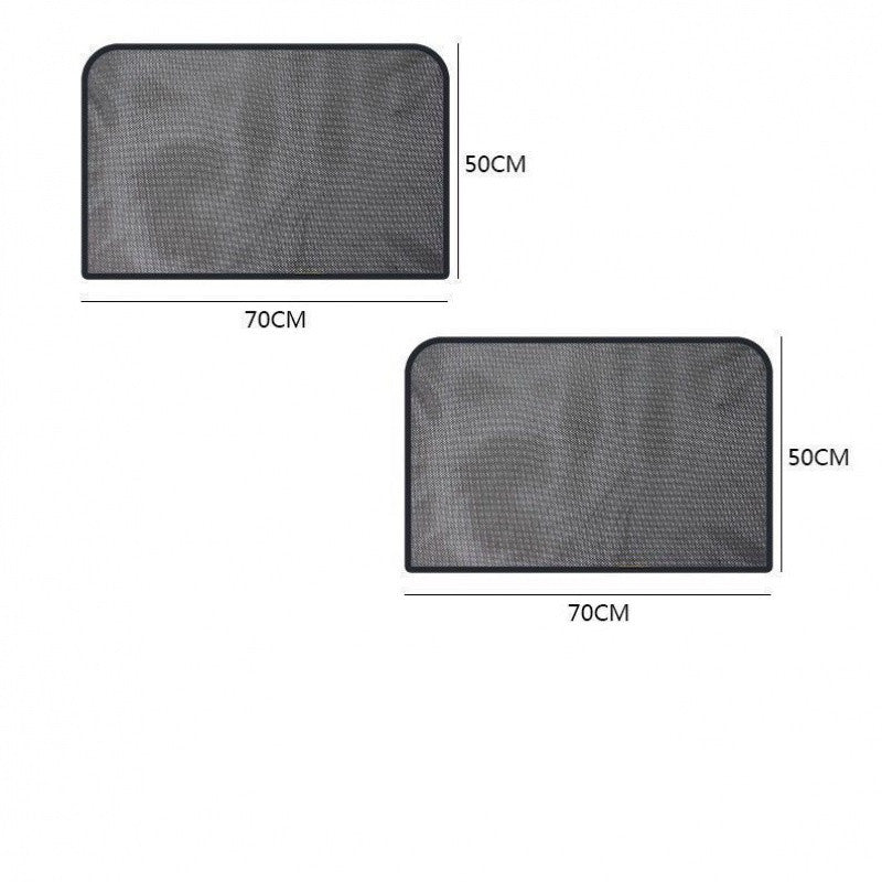 Cabin cab window shade for interior curtain