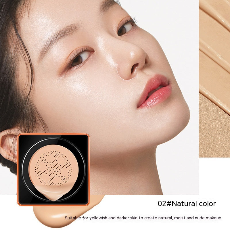 Mushroom Air Cushion Concealer Brightening Waterproof Sweat-proof Long Lasting Smear-proof Makeup