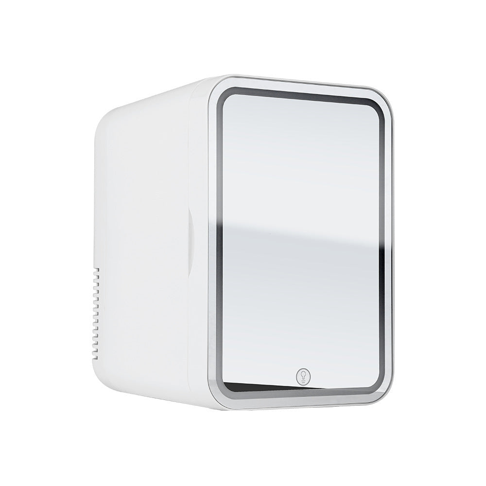 Mini Refrigerator 110v Beauty Mirror Car Home Refrigeration Small