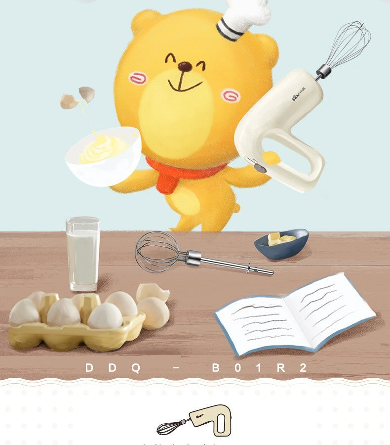 Rechargeable wireless handheld mini whisk