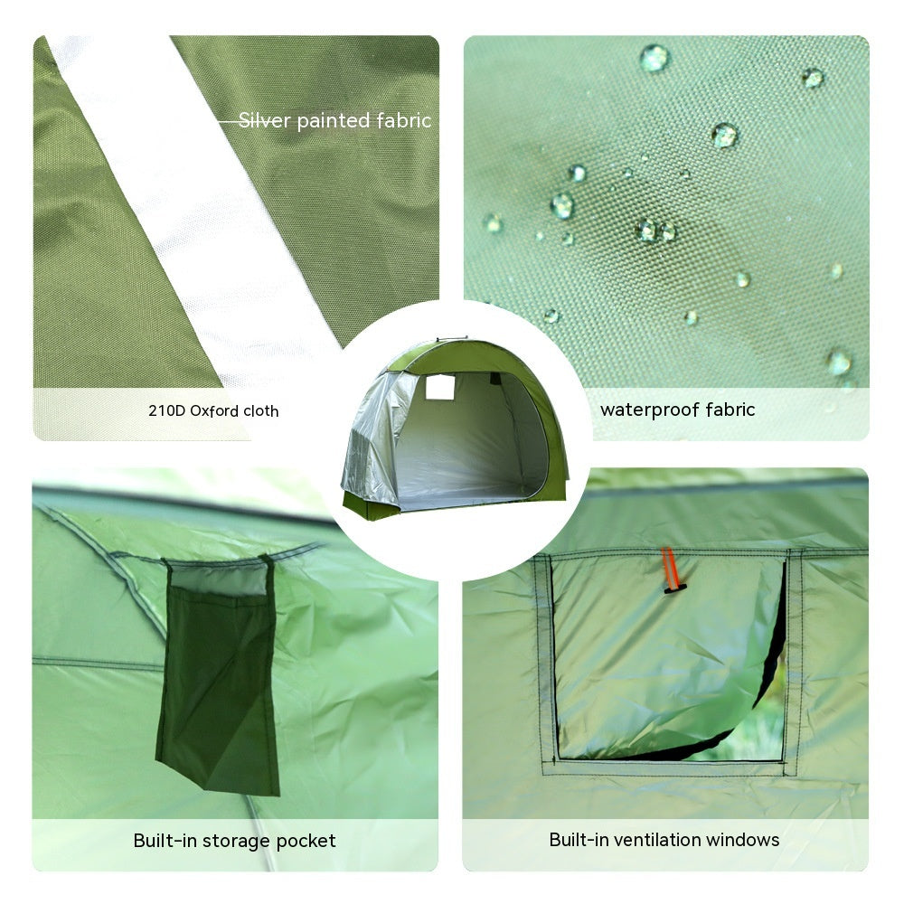 Bicycle Tent Storage Room Convenient