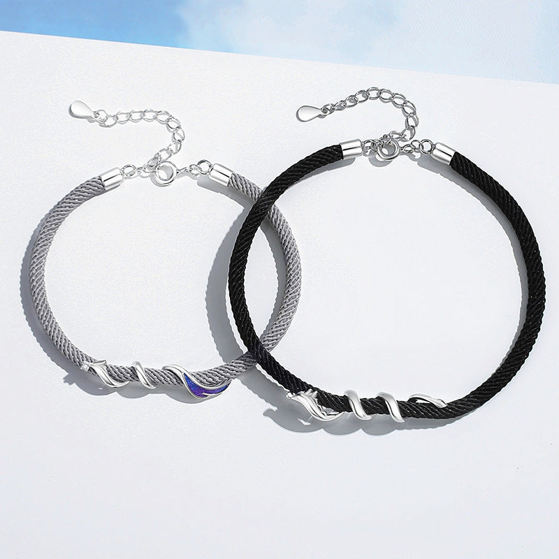 Guochao Bracelets couple originaux Longfeng Youming pour hommes et femmes