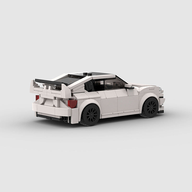 Small Particle Racing Car Sports Car Model Assembled Children's Building Blocks Toy