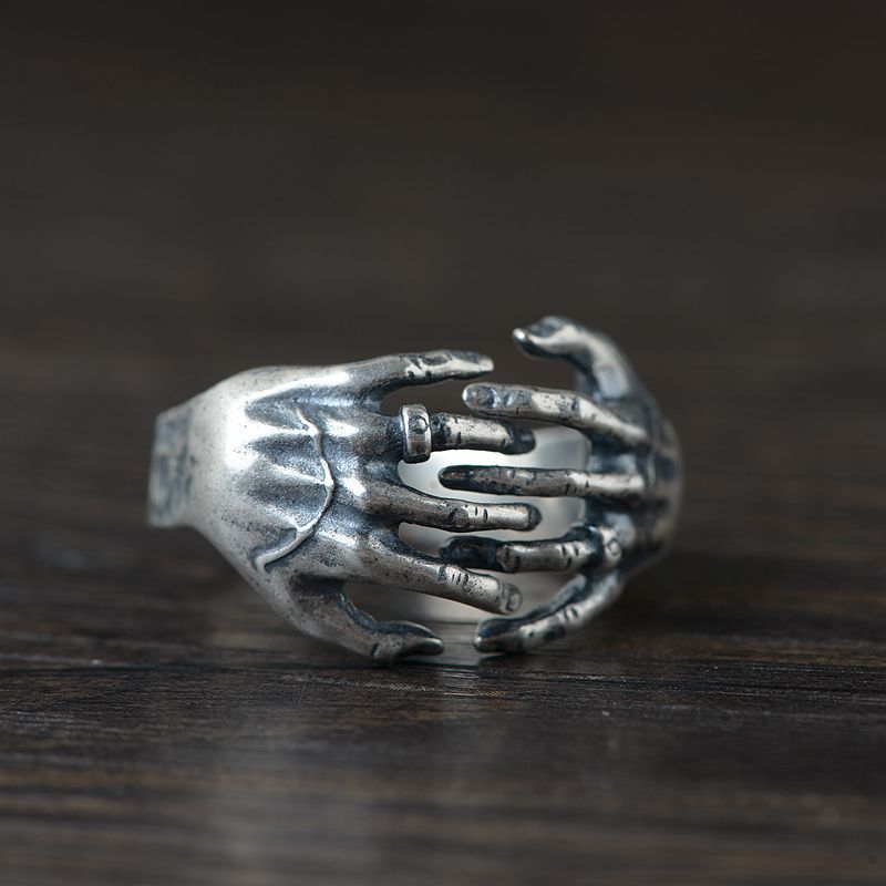 S925 Silver Vintage Thai Silver Ring