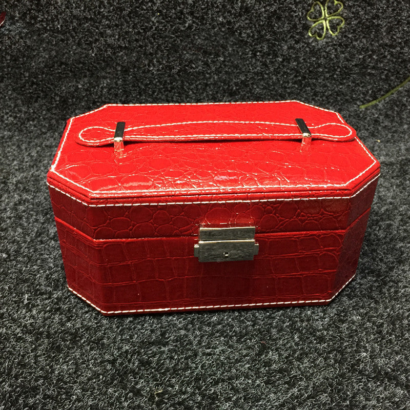 Jewelry Box With Lock Simple Princess Jewelry European Storage Box