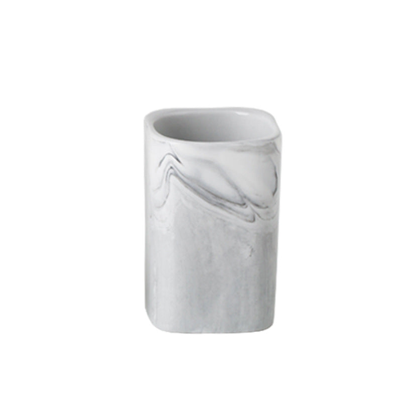 Nordic mouthwash cup bathroom kit set Four-piece toilet set