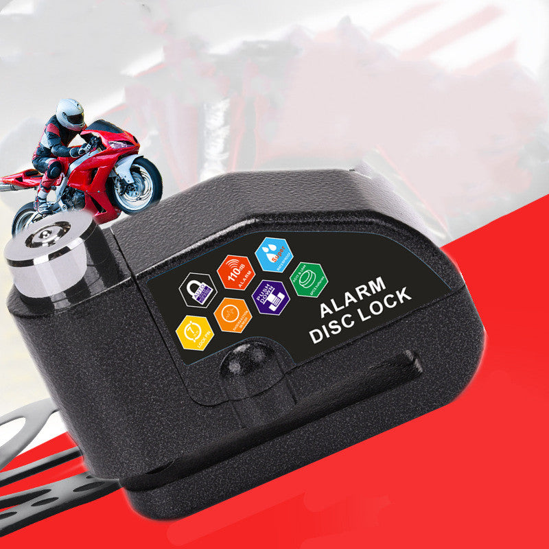 Mountain bike alarm lock