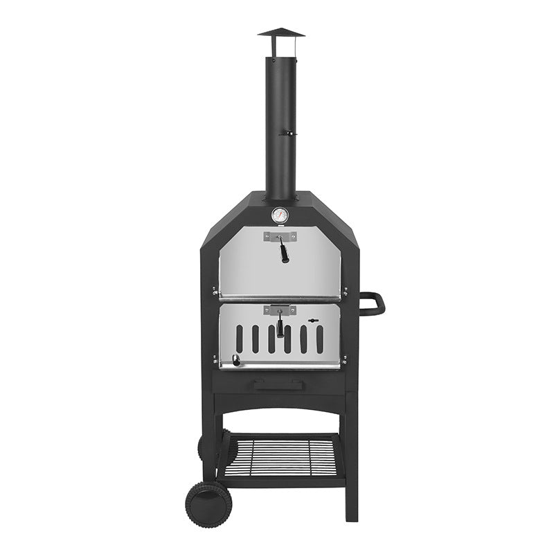 Outdoor Charcoal Barbecue Pizza Kiln Oven