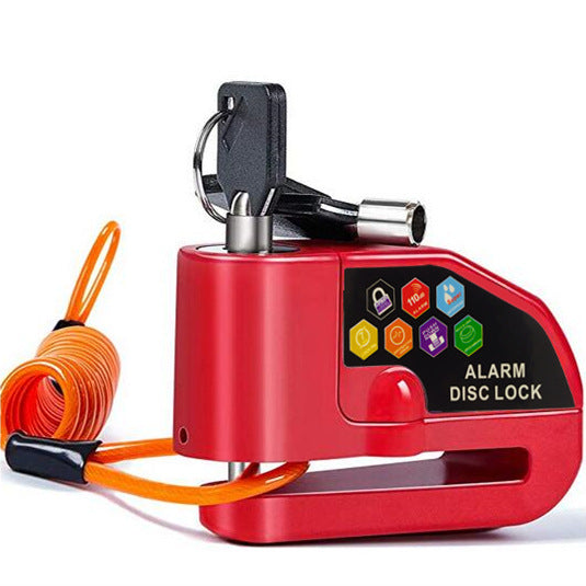 Mountain bike alarm lock