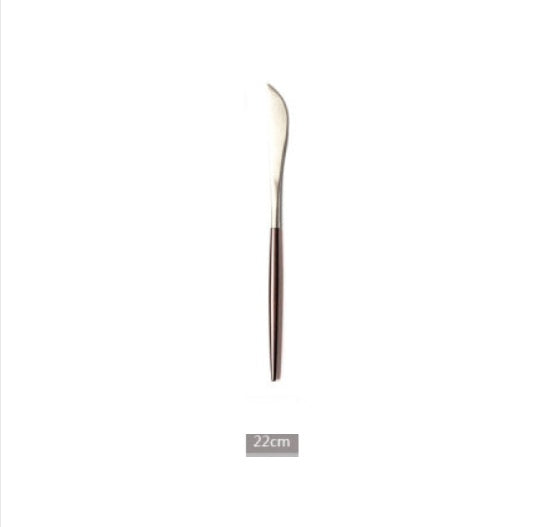 Nordic ins wind web celebrity knife, fork and spoon