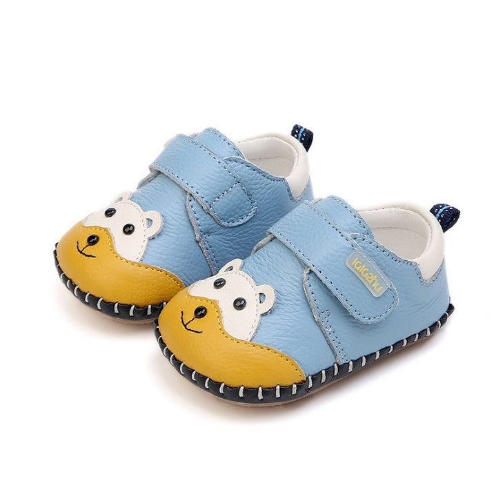 Male baby soft-soled step front shoes