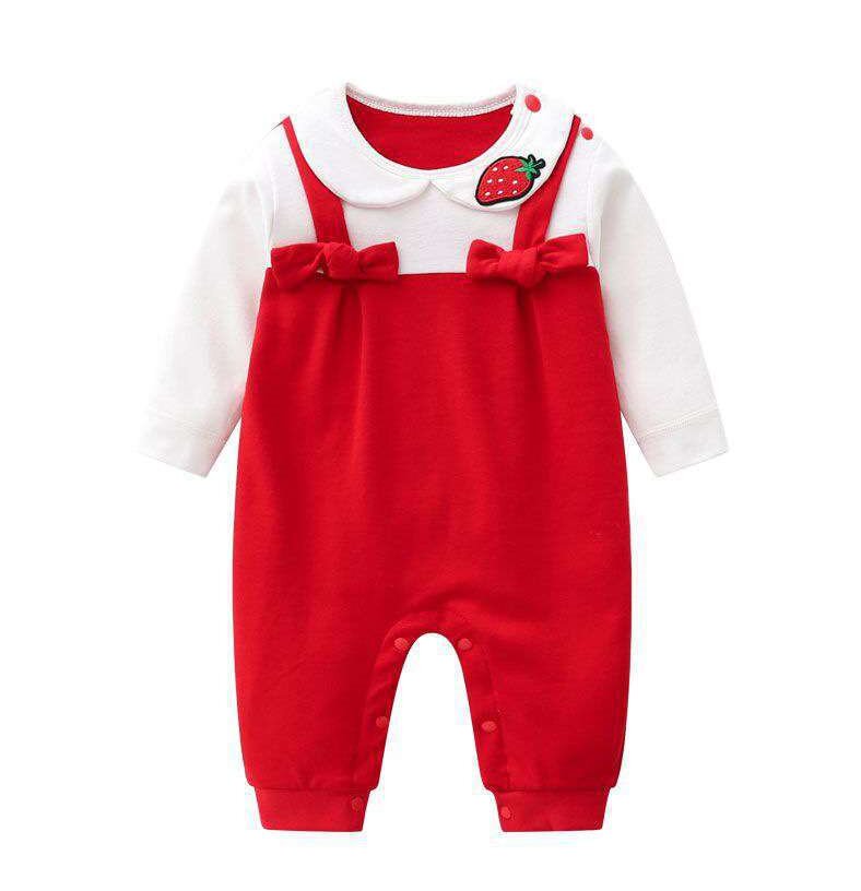 Newborn Jumpsuit Spring And Autumn Long Sleeve Pure Cotton Rompers Romper Online Influencer Cute Newborn Baby Clothes Baby Spring Clothing