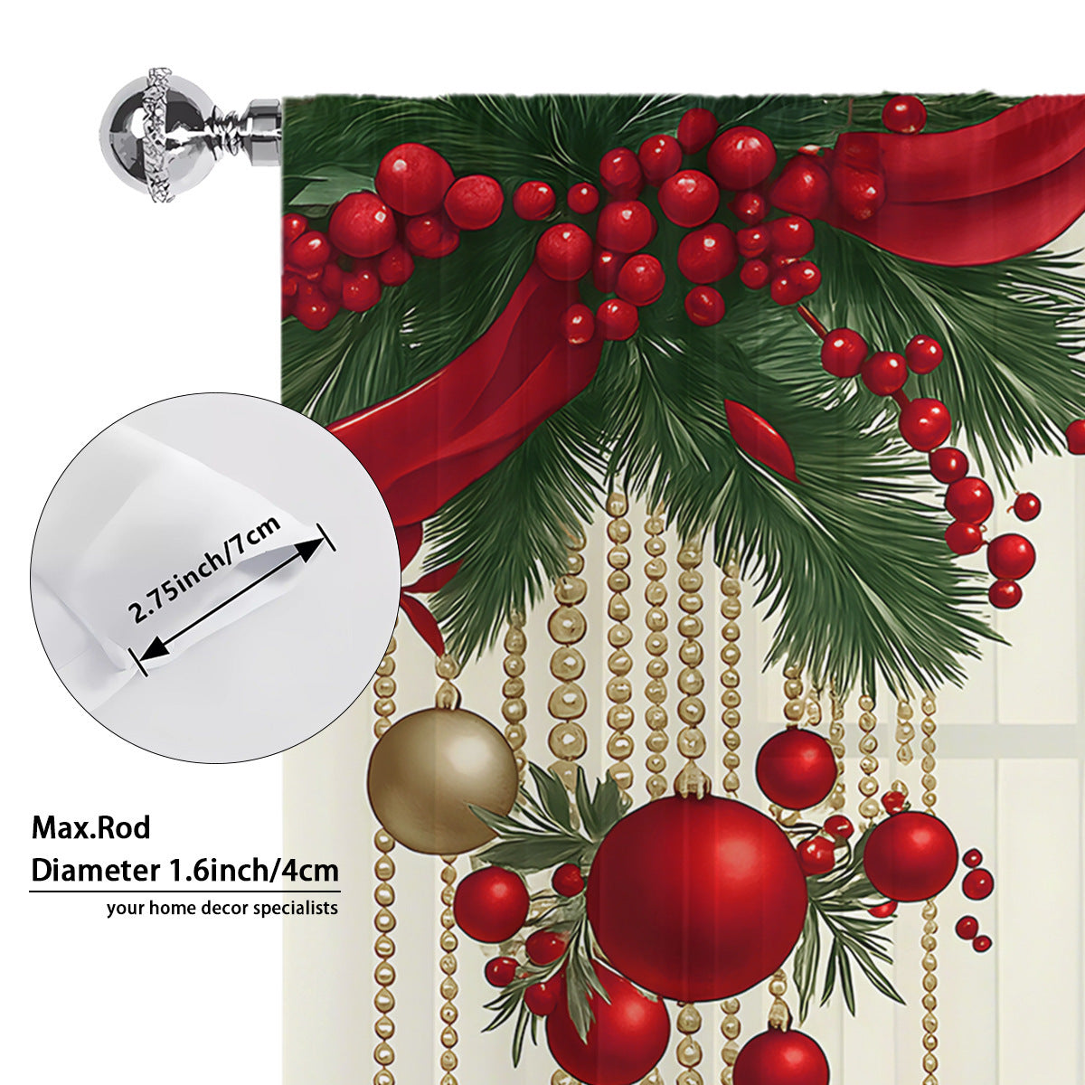 New Christmas Series Window Screen