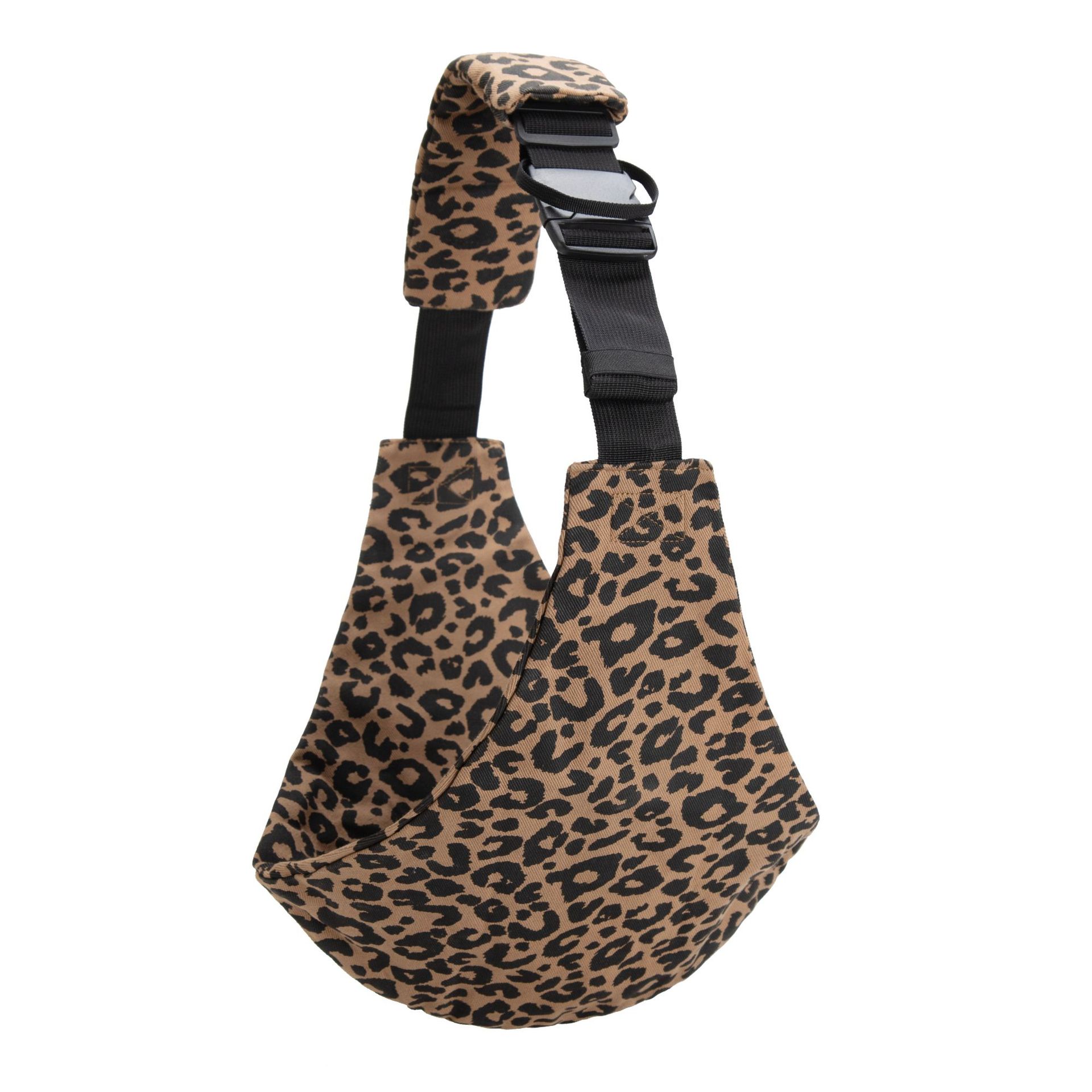 Simple Leopard-Print Baby Carrier For Safe Carrying