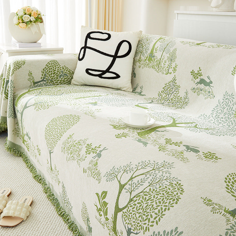 Plant Flower Sofa Cover All-inclusive Universal