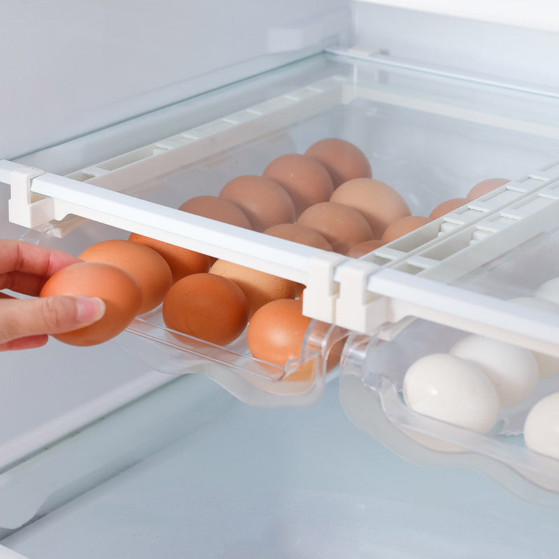 Refrigerator drawer storage box