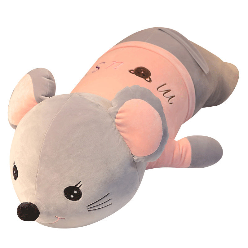Smiley Mouse Rat Soft Stuffed Plush Pillow Toy