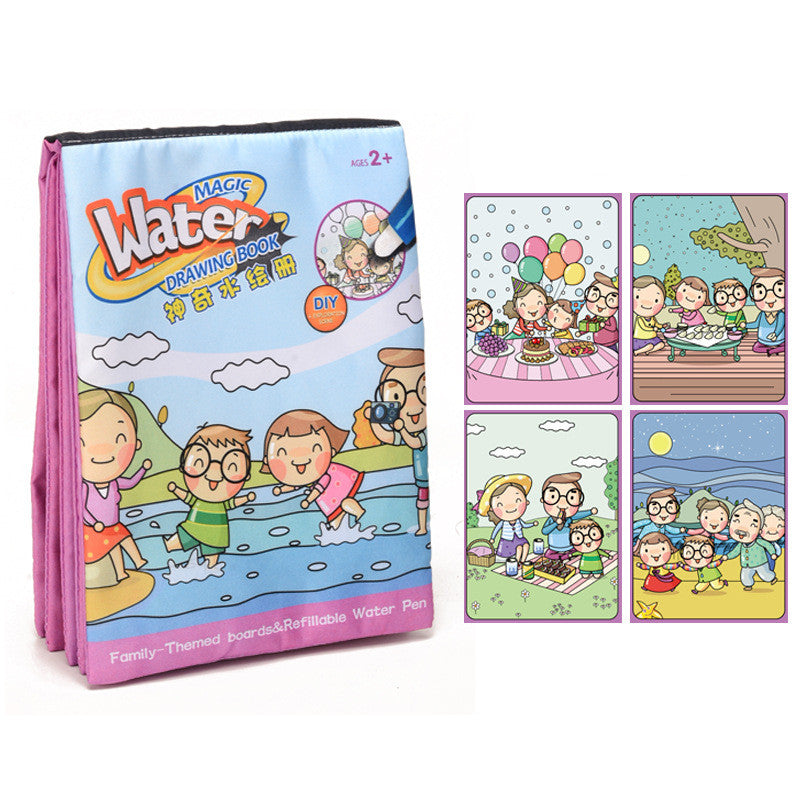 Water magic doodle cloth book