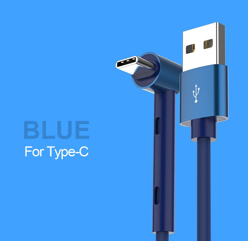 curved phone charging cable