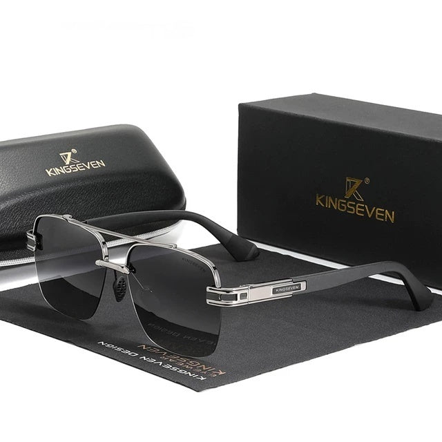 Mens Anti-Blinding Color-Changing Polarized Sunglasses