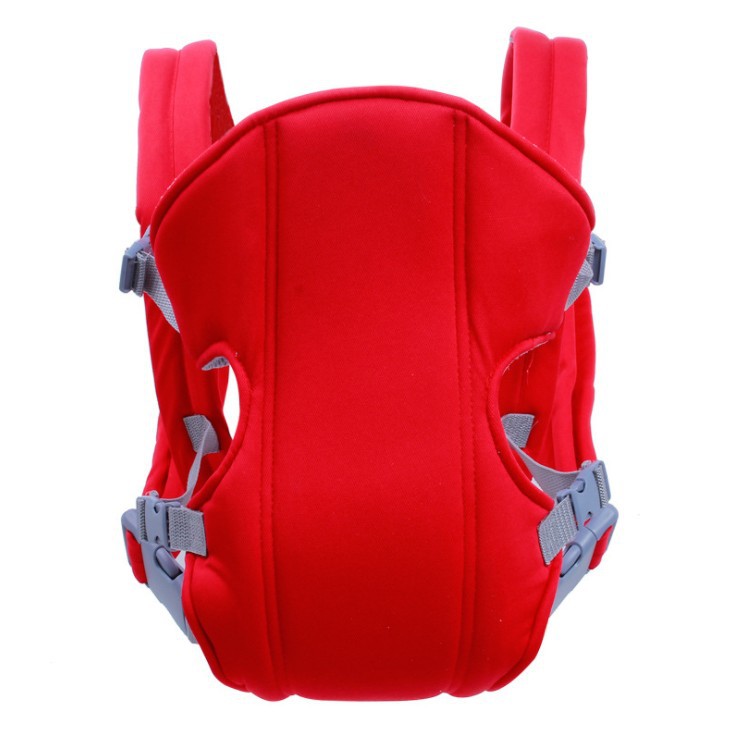 Baby carrier with curved strap