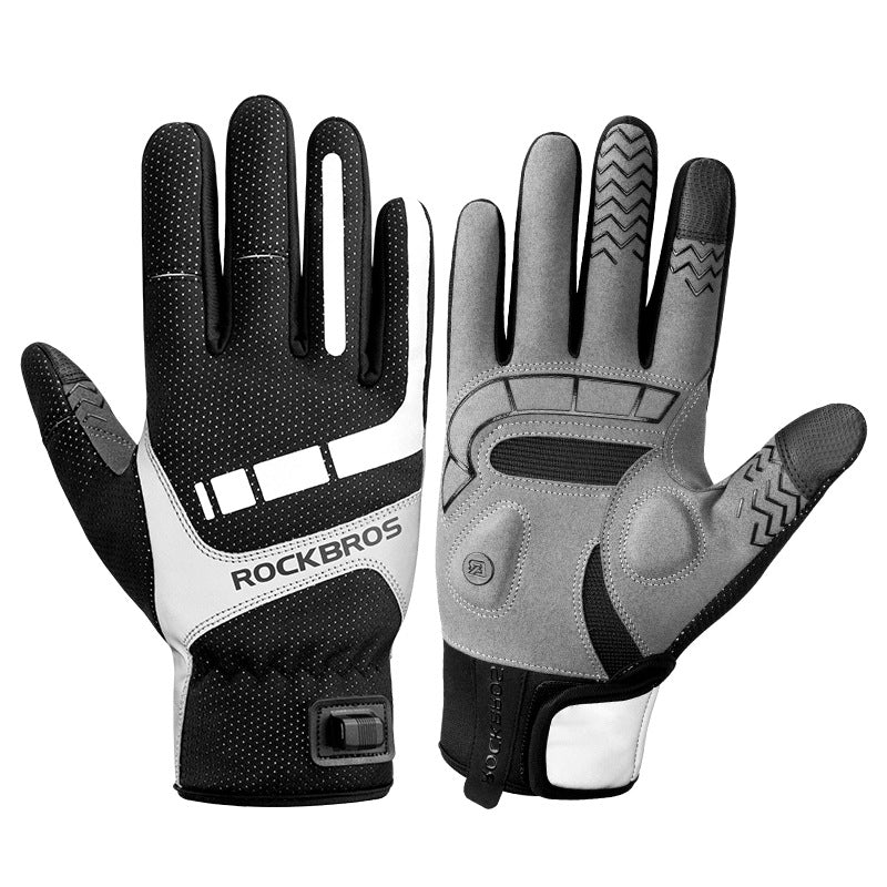 Heat And Charge Warm Touch Screen Riding Gloves