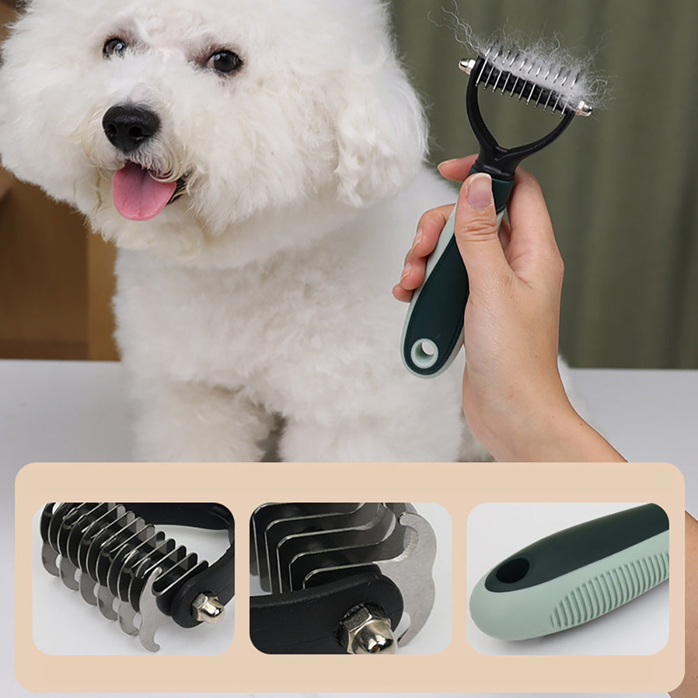 Tondeuse pour chiens, kit de toilettage professionnel pour chiens, tondeuse sans fil pour chiens à poils épais, tondeuse à cheveux pour chiens, tondeuse à faible bruit pour chiens, tondeuse silencieuse pour chiens et chats, kit de toilettage pour chiens