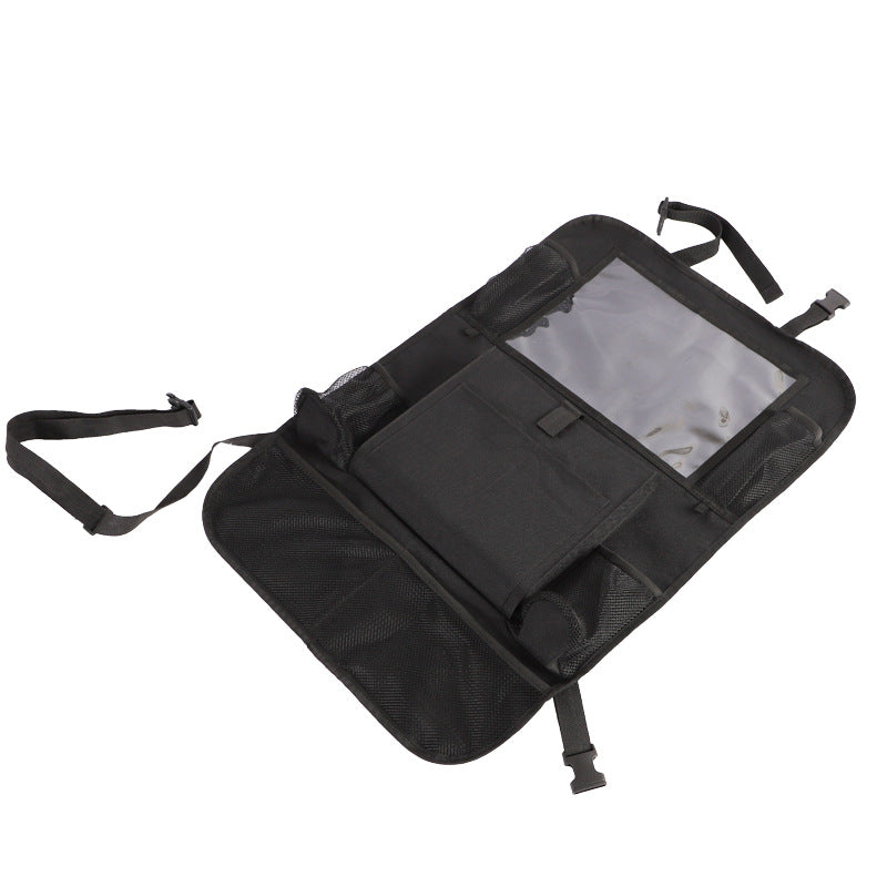 Organisateur multi-poches universel pour voiture, protection de siège, sac de rangement suspendu, pochette de rangement pour téléphone pour voiture, pochette pour dossier de siège de voiture pour enfants
