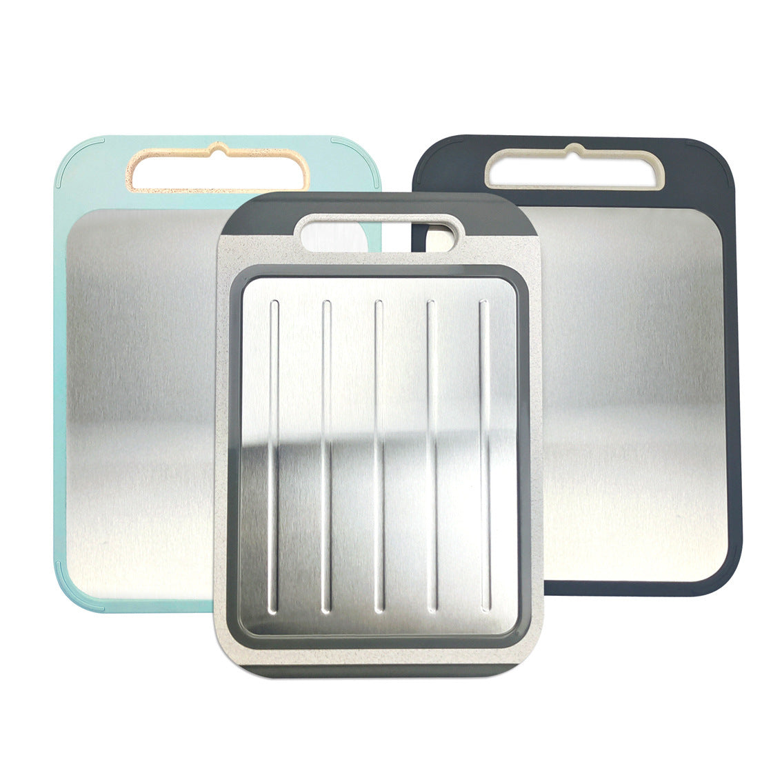 304 Stainless Steel Cutting Board Double-sided Available